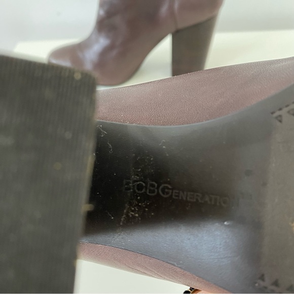 BCBG Cognac Booties - Picture 12 of 14